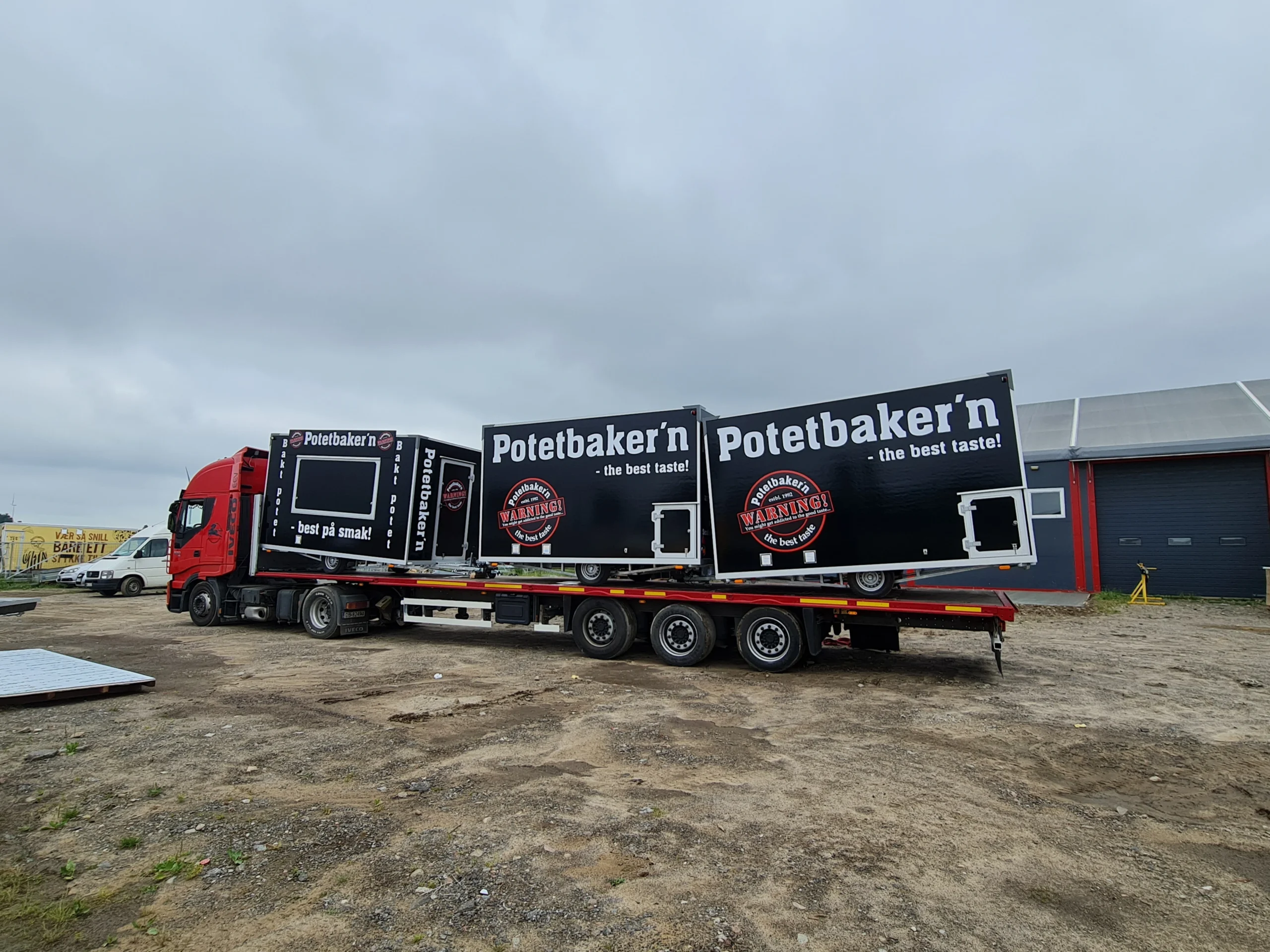 Matvagn försäljningsvagn projekt gastromodul hemsida